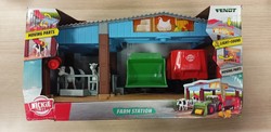 OUTLET Stacja Farma + traktor, naczepa, 2 figurki światło/dźwięk USZKODZONE OPAKOWANIE