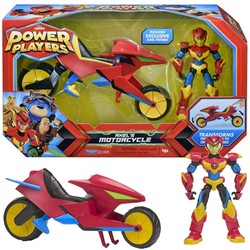 Power Players figurka Axel + motor duży pojazd 20 cm