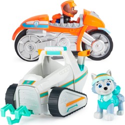 Psi Patrol Everest figurka i pojazd skuter śnieżny z pługiem Spin Master