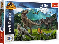 Puzzle 100 elementów Park Jurajski Jurassic World