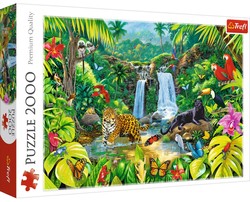 Puzzle 2000 elementów, Las tropikalny, Trefl 27104