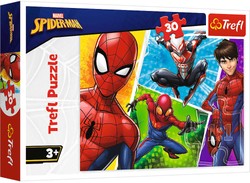 Puzzle 30 elementów Spider-Man i Miguel