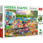 Puzzle Wycieczka kamperem Hidden Shapes 1003 elementy Trefl 10677