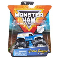 Spin Master Monster Jam pojazd Grave Digger The Legend 1:64 + figurka