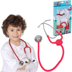 Stetoskop metalowy dla dzieci z prawdziwymi funkcjami Klein