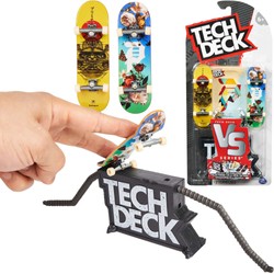 Tech Deck Fingerboard VS Series Primitive zestaw 2 deskorolki i przeszkoda grind