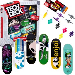 Tech Deck zestaw 6 deskorolek fingerboardów Bonus Pack