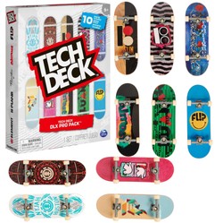 Tech Deck10w1 Fingerboard duży zestaw 10 deskorolek DLX Pro Pack 10x deskorolki