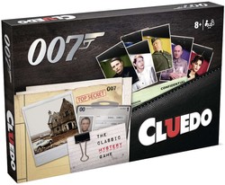 Towarzyska gra detektywistyczna Cluedo 007 James Bond wersja angielska