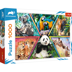 Trefl  Puzzle 1000 Królestwo zwierząt