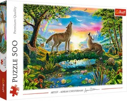 Trefl Puzzle 500 elementów Wilcza Natura