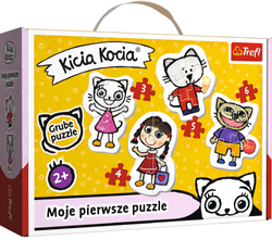 Trefl Puzzle Baby Classic Wesoła Kicia Kocia