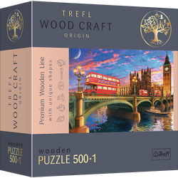 Trefl Puzzle drewniane Big Ben Londyn 500 elementów