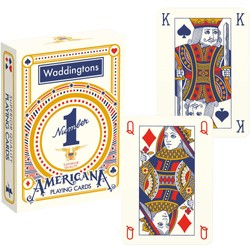 Waddingtons No1 Karty do gry klasyczna talia Americana
