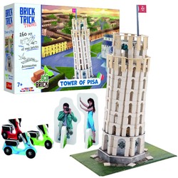 Wieża w Pizie Buduj z cegły EKO klocki 260 cegiełki Trefl