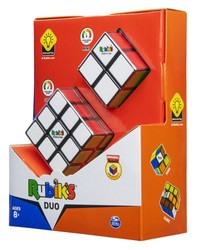 Zestaw 2w1 klasyczna Kostka Rubika oryginalna układanka Rubik's cube 2x2 i 3x3 Spin Master