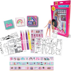 Zestaw kreatywny Barbie stwórz stroje + mazaki