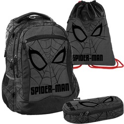 Zestaw szkolny plecak szkolny, piórnik i worek na buty Spiderman