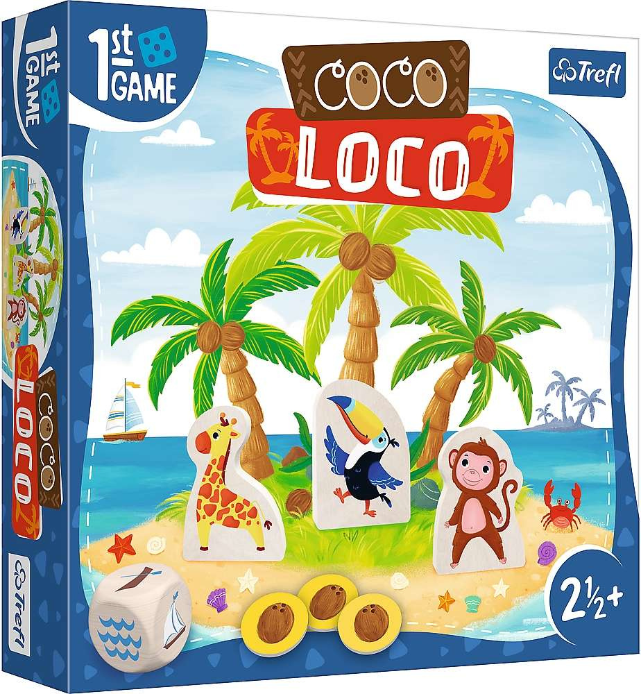 1st Game Pierwsza Gra planszowa Coco Loco Humbi.pl