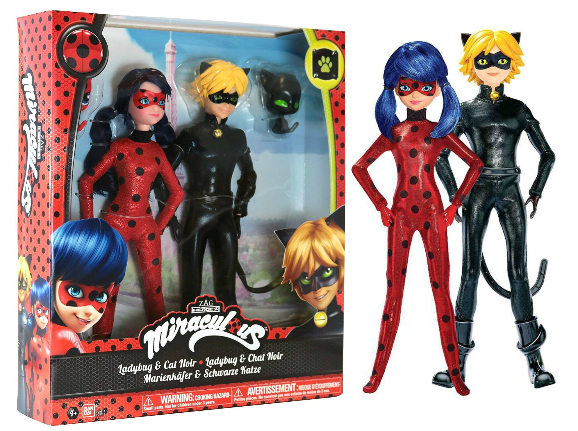 Biedronka I Czarny Kot Sajmon Mówi Bandai Miraculous Biedronka i Czarny Kot : Humbi.pl