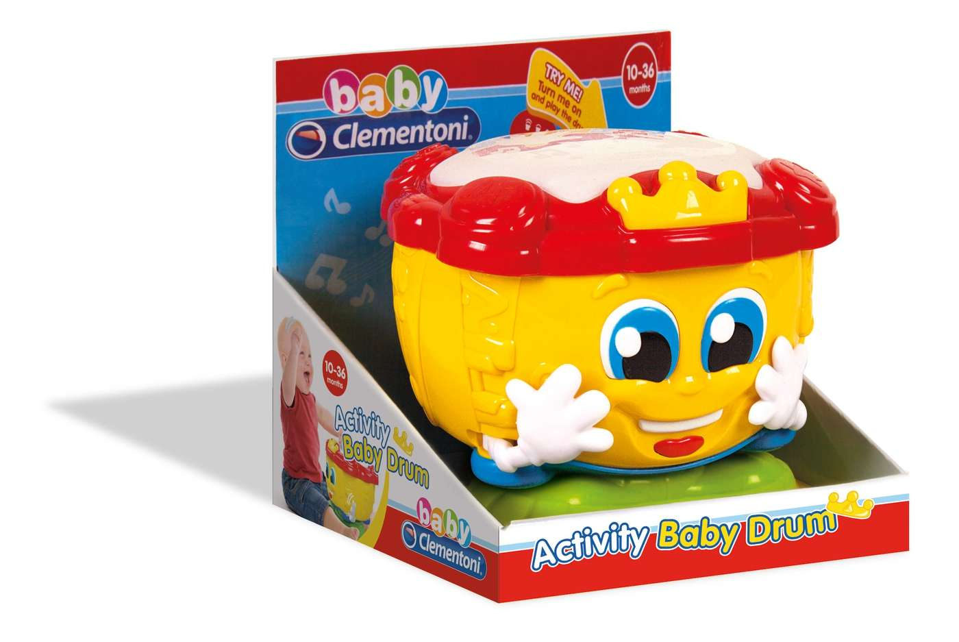Clementoni Baby 17163 Interaktywny bębenek Humbi.pl