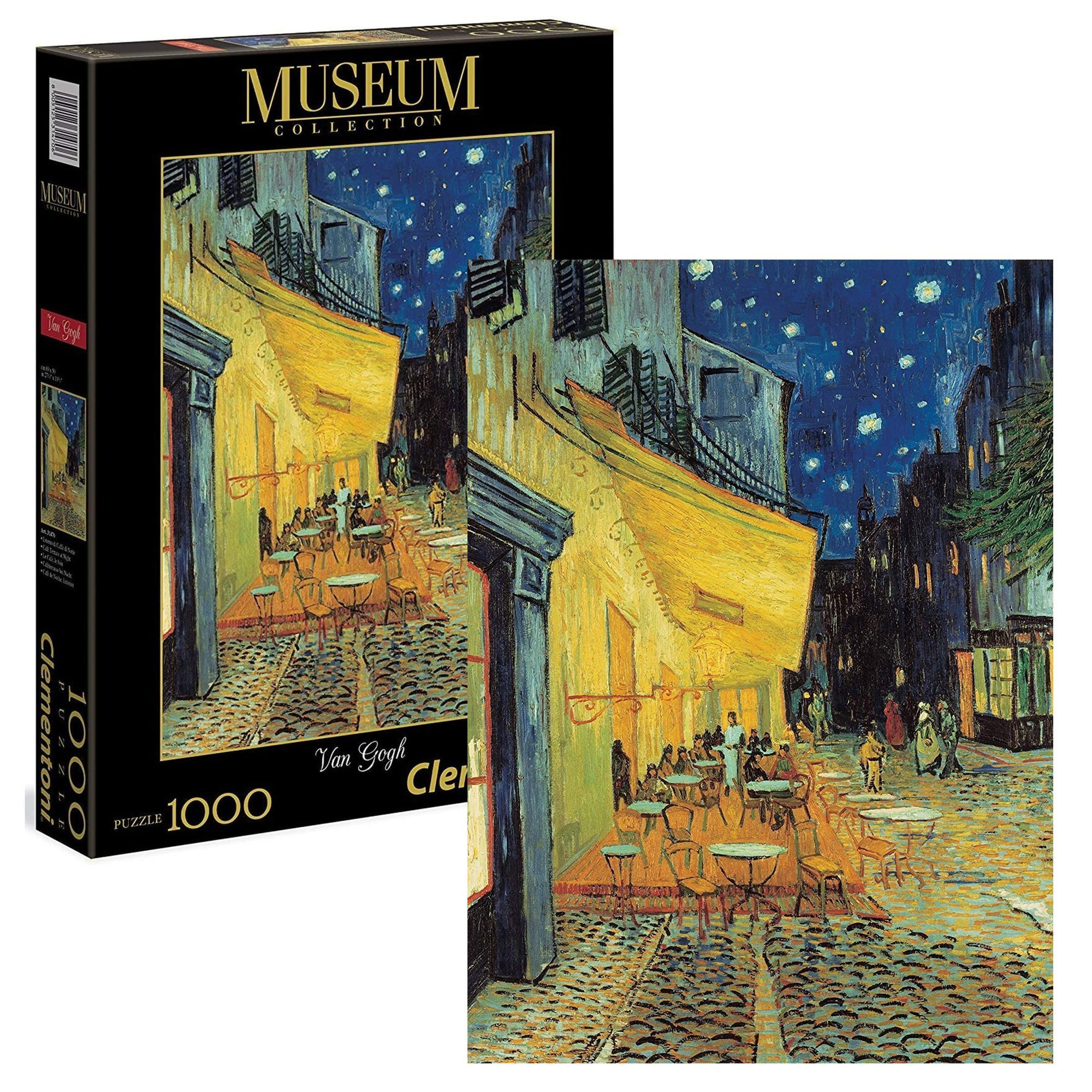 Clementoni Puzzle 1000 Van Gogh Cafe Terrace Humbi.pl