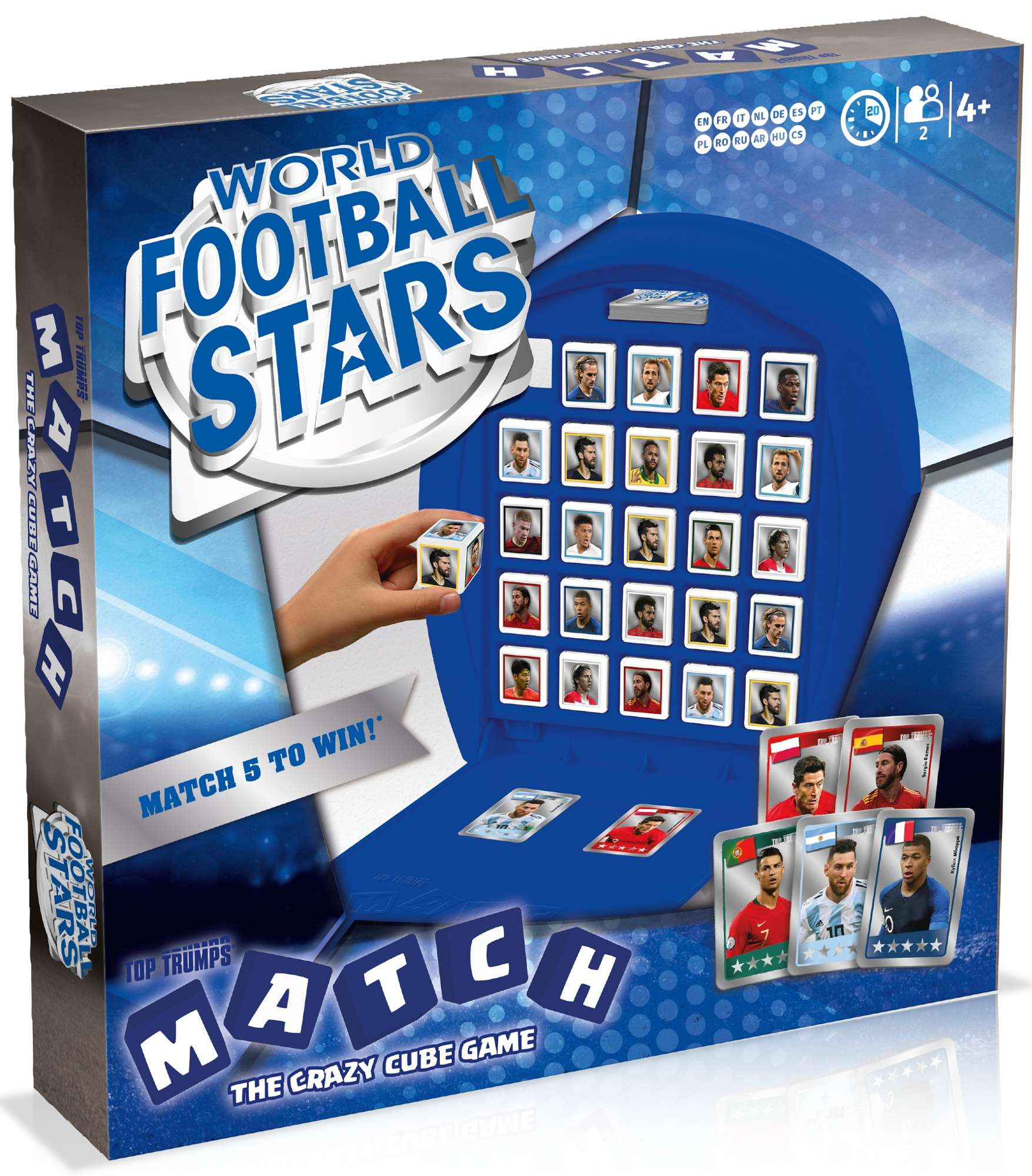 Gra Top Trumps Match World Football Stars Humbi.pl