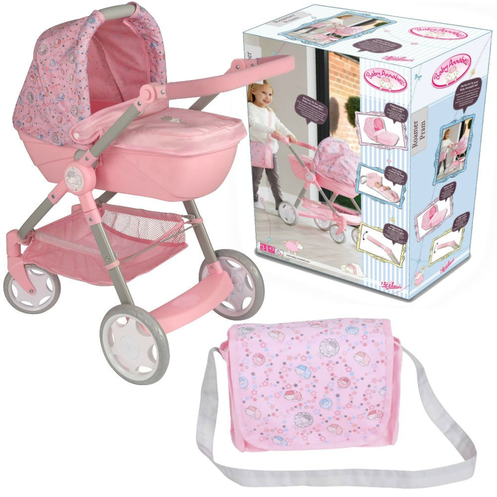 baby annabell roamer pram