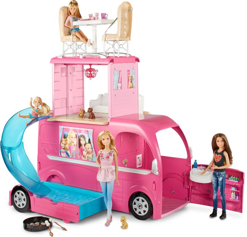 Mattel CJT42 Pop Up Kamper Barbie Wóz Kempingowy Humbi.pl