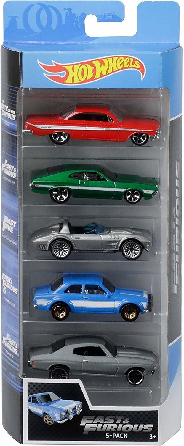 Mattel Szybcy i Wściekli Hot Wheels 5pak autek Fast & Furious Humbi.pl