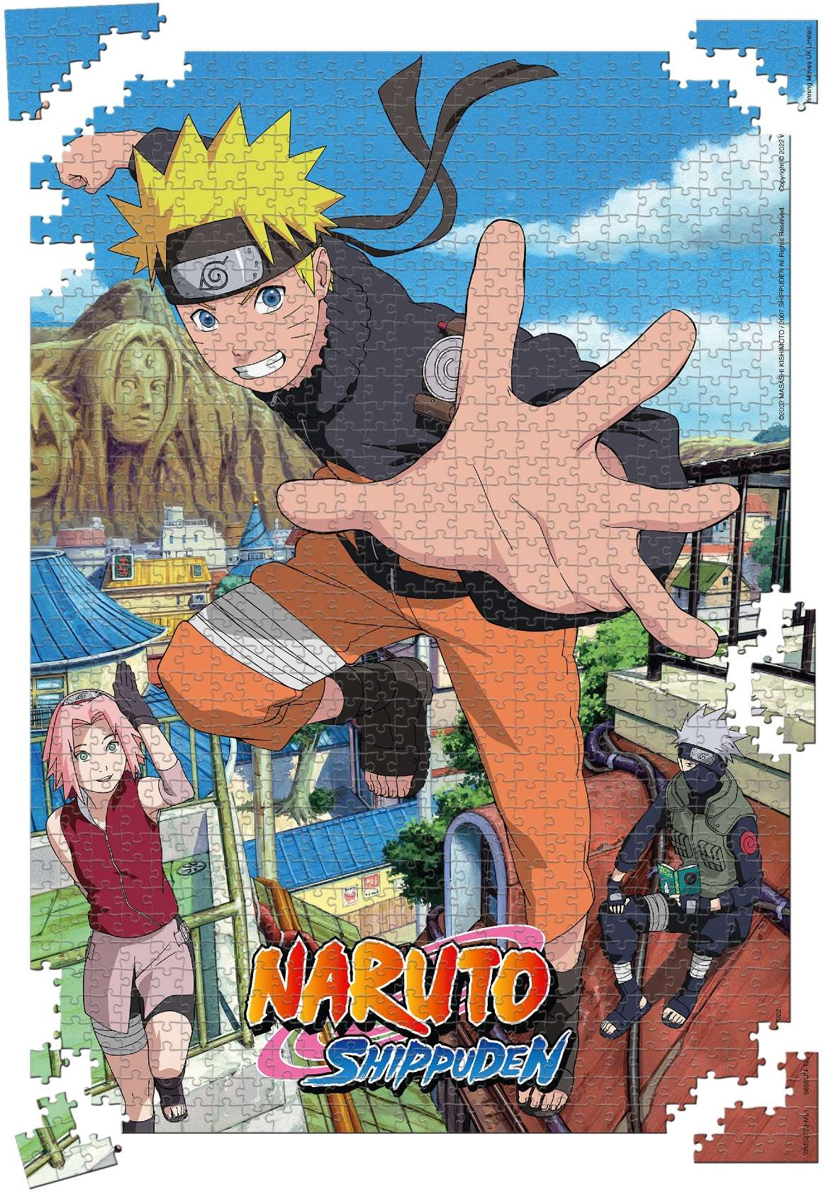 Naruto Shippuden Puzzle 1000 elementów Winning Moves Humbi.pl