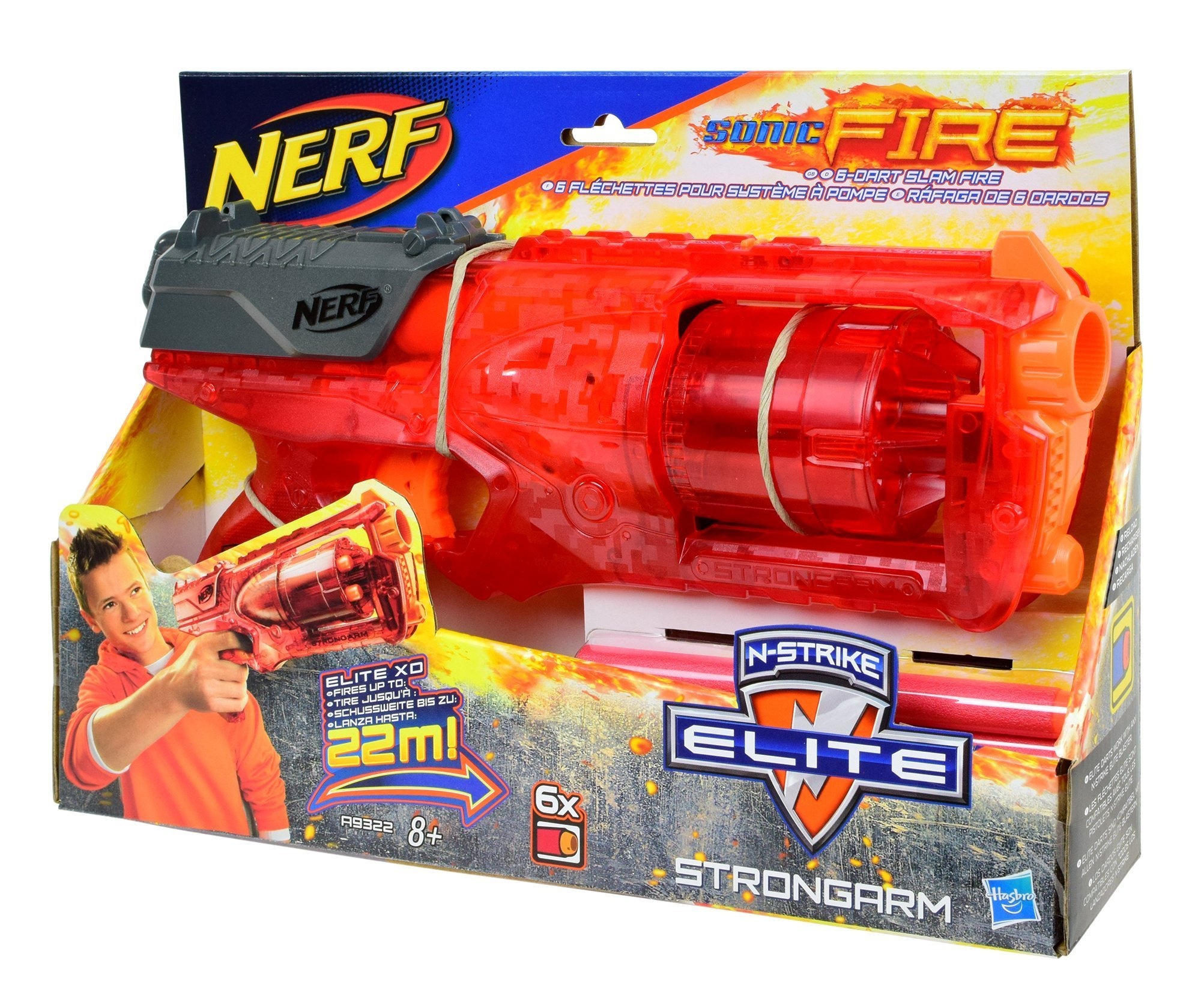 nerf elite strongarm xd