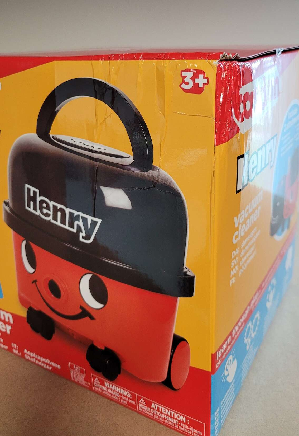 OUTLET Odkurzacz Henry dla dzieci z funkcją ssania Numatic Casdon