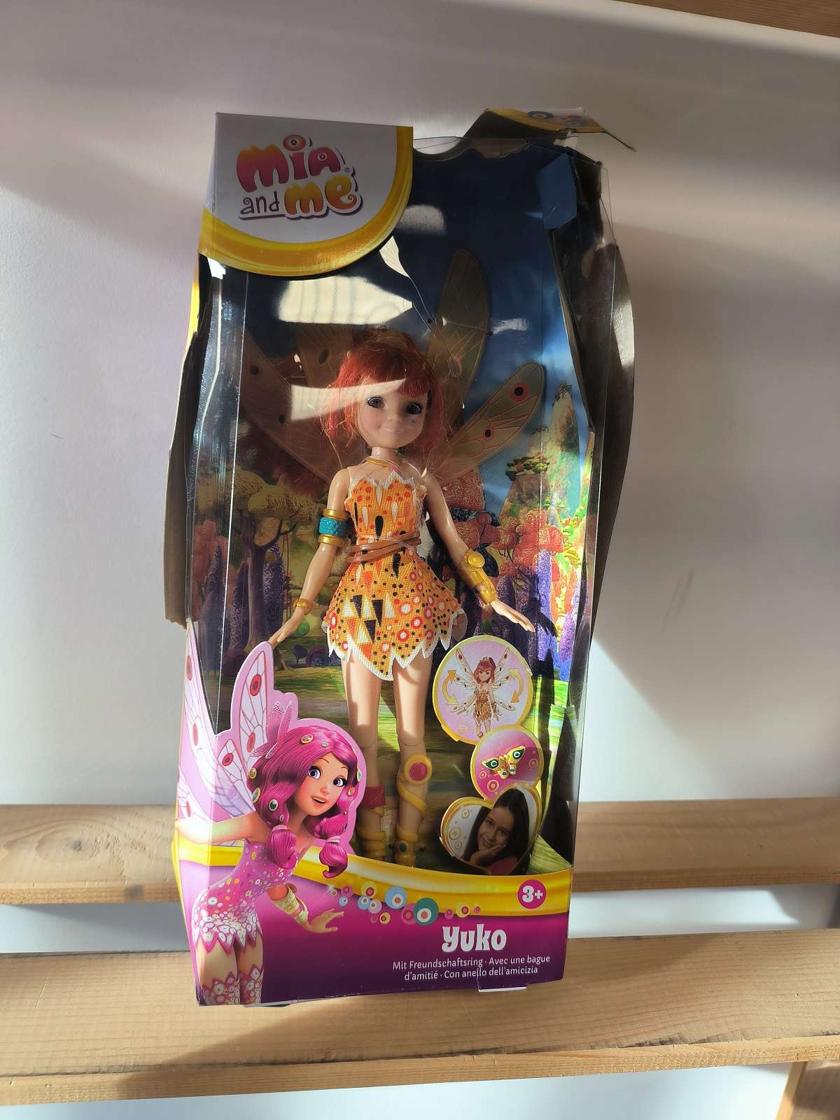 OUTLET Simba Mia i ja Lalka Yuko z ruchomymi skrzydłami 23 cm z akcesoriami USZKODZONE