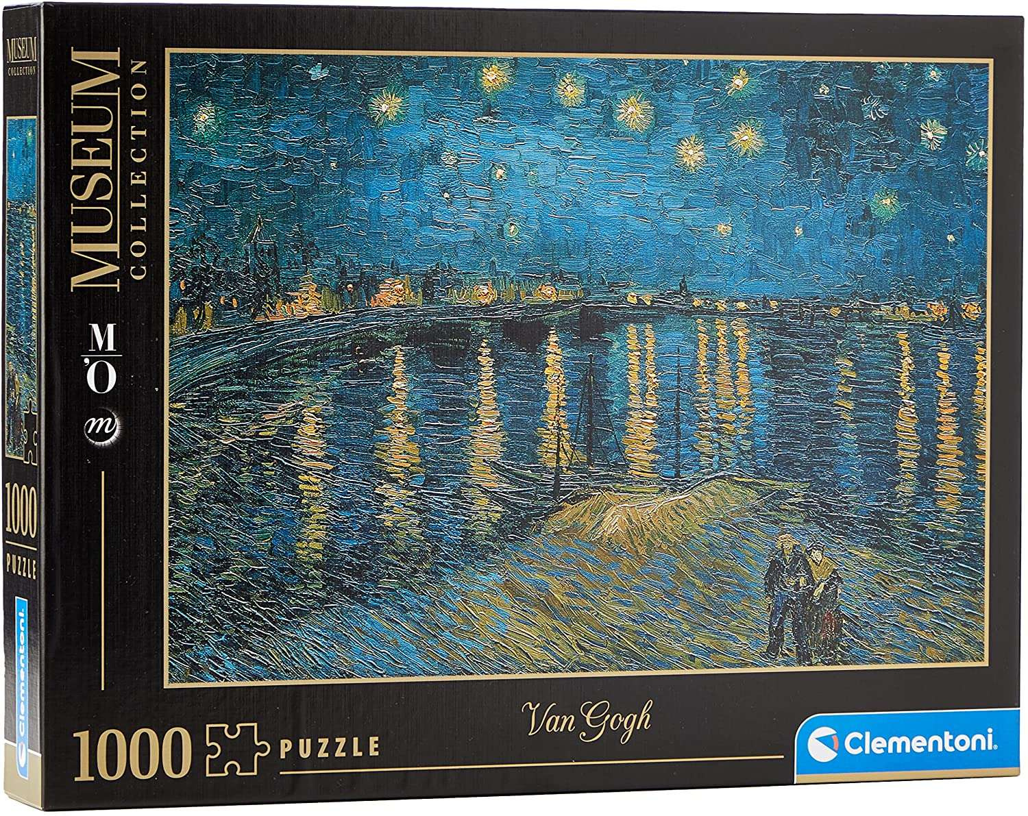 Puzzle Van Gogh Gwiaździsta noc nad Rodanem 1000 elementów Humbi.pl