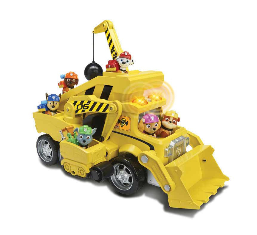 rubble construction truck