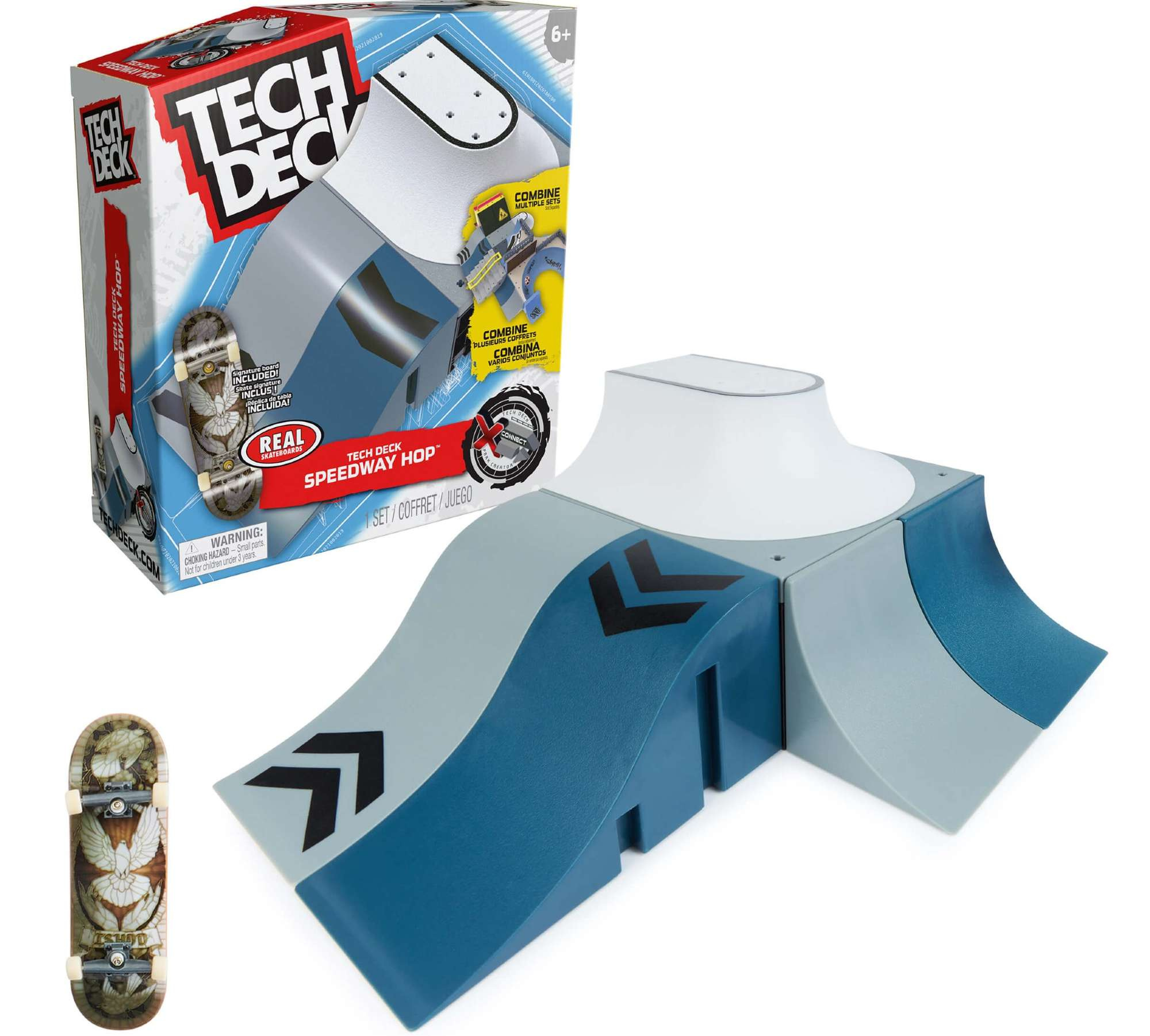 Tech Deck Fingerboard Speedway Hop Zestaw Rampa + Deskorolka Humbi.pl