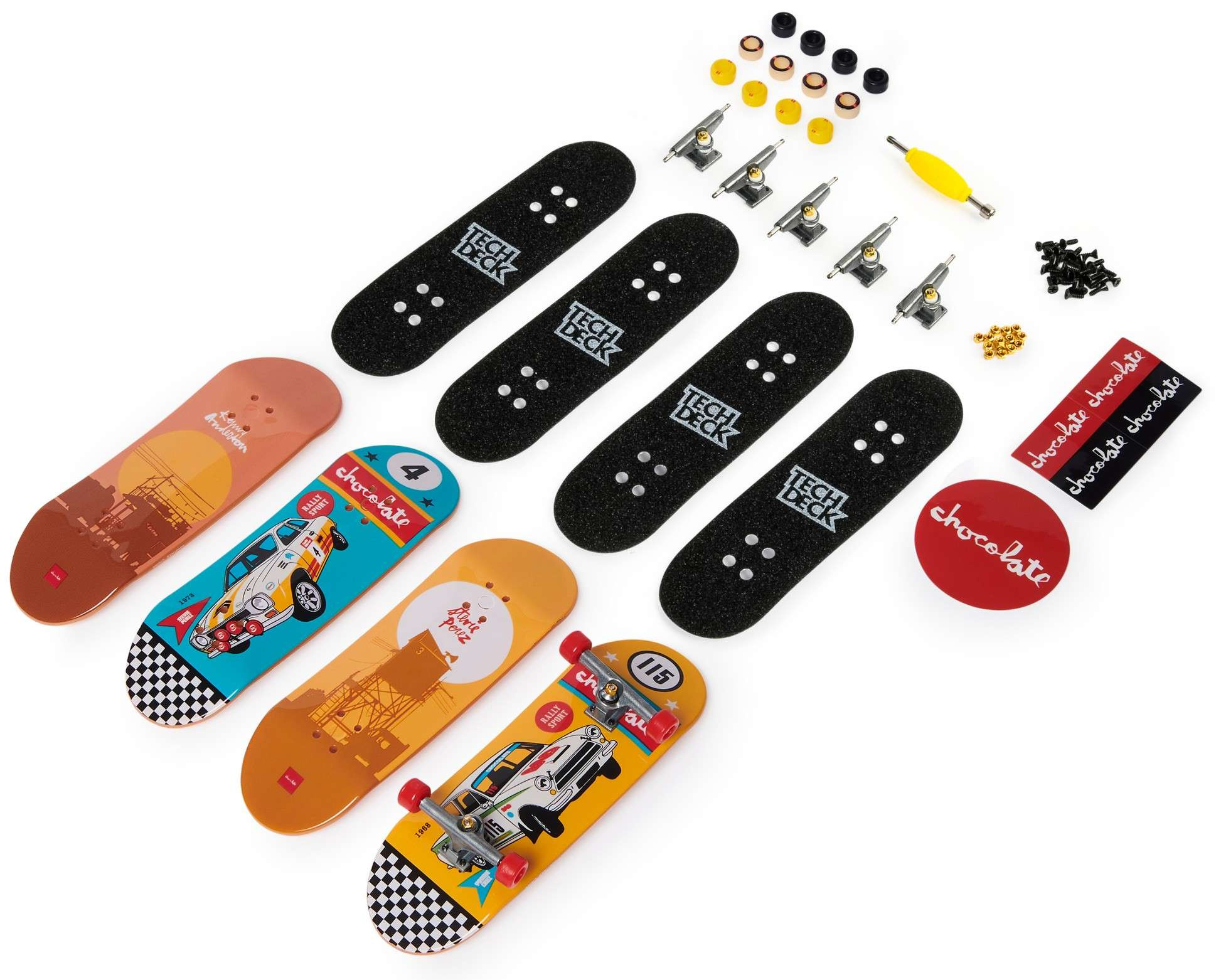 Tech Deck Ultra DLX 4pack Fingerboardów Chocolate Humbi.pl