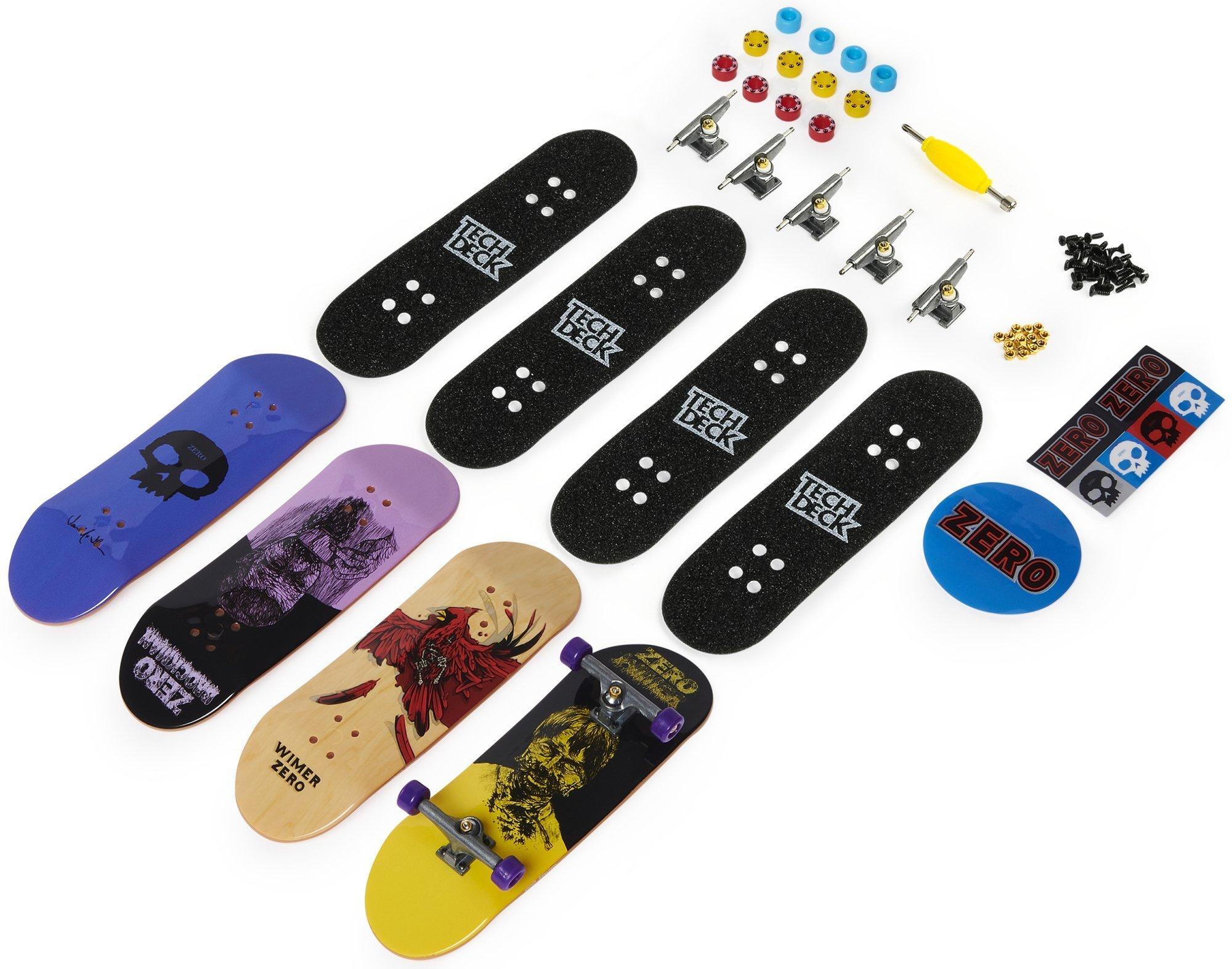 Tech Deck Ultra DLX 4pack Fingerboardów Zero Humbi.pl