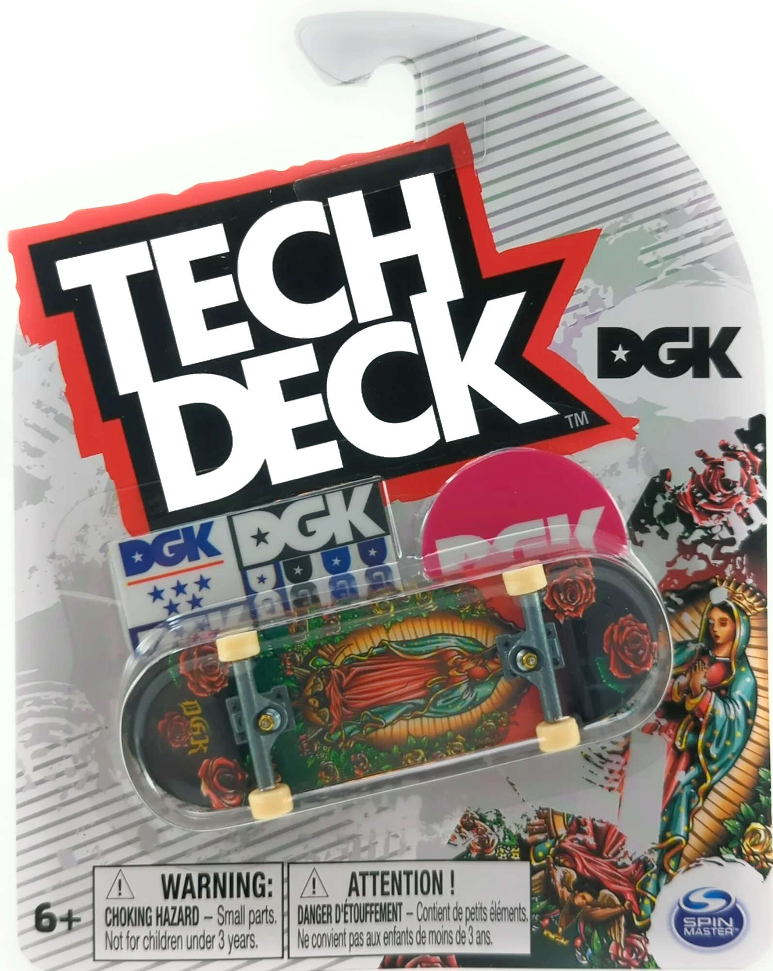 Tech Deck deskorolka fingerboard DGK + naklejki Humbi.pl