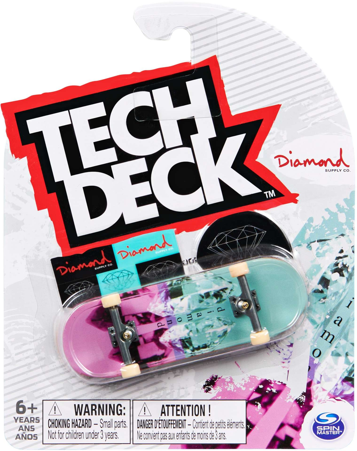 Tech Deck deskorolka fingerboard Diamond + naklejki Humbi.pl