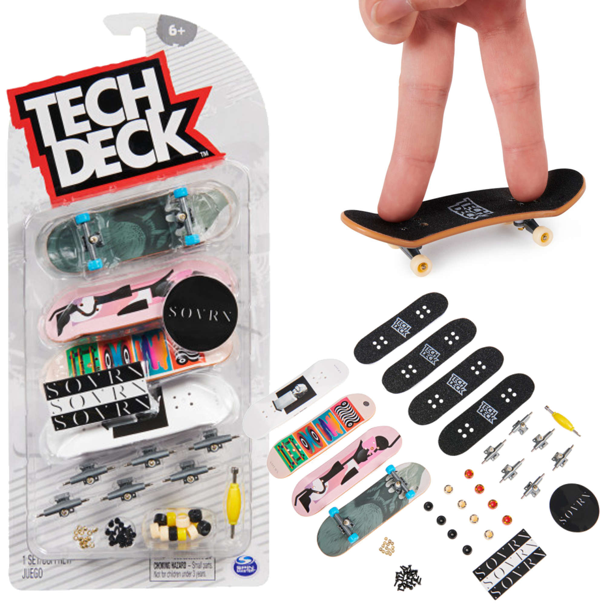 Tech Deck deskorolki fingerboard 4pak Sovrn Humbi.pl