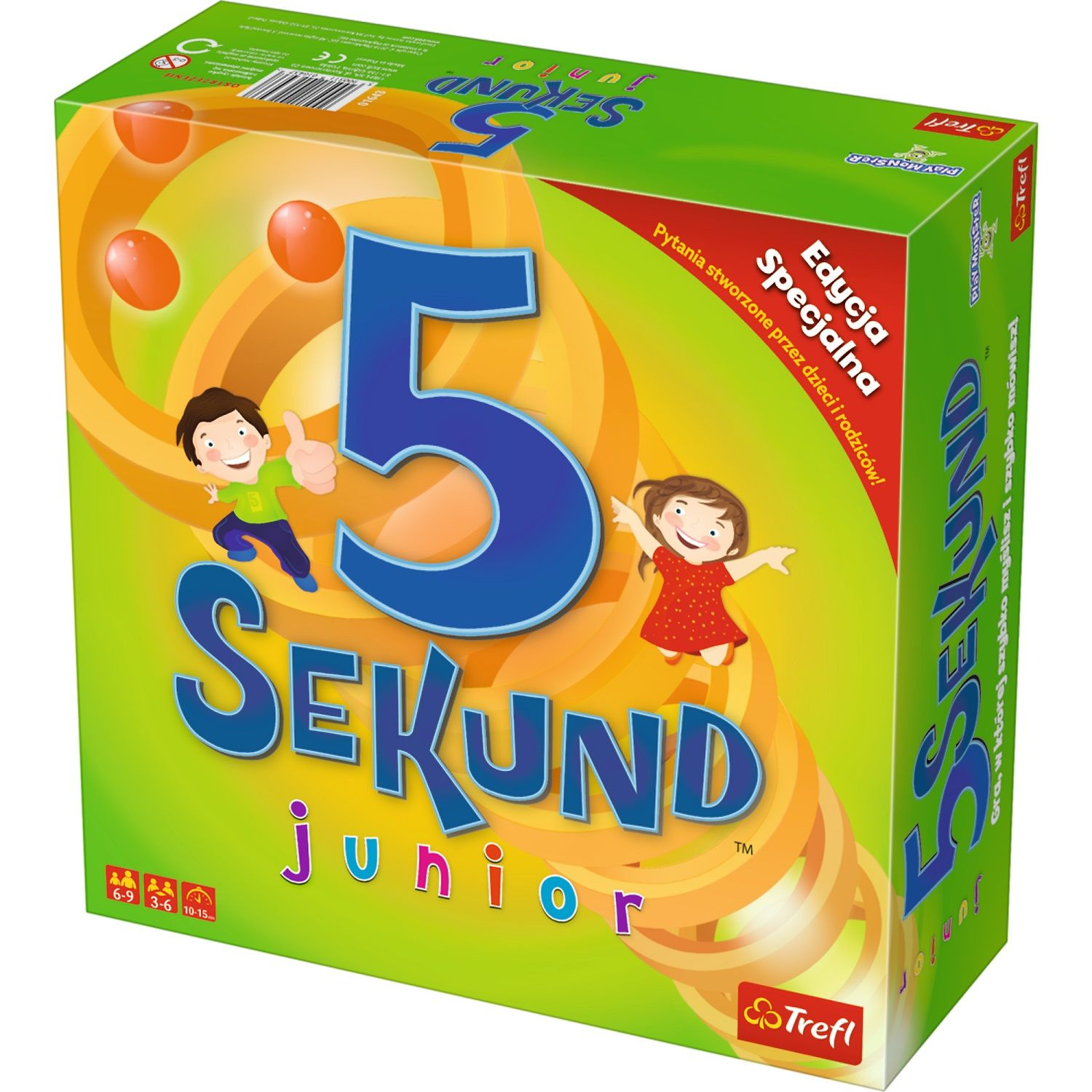Gry Planszowe Dla 9 Latka Trefl Gra Planszowa 5 Sekund Junior Edycja Specjalna 6-9 lat : Humbi.pl