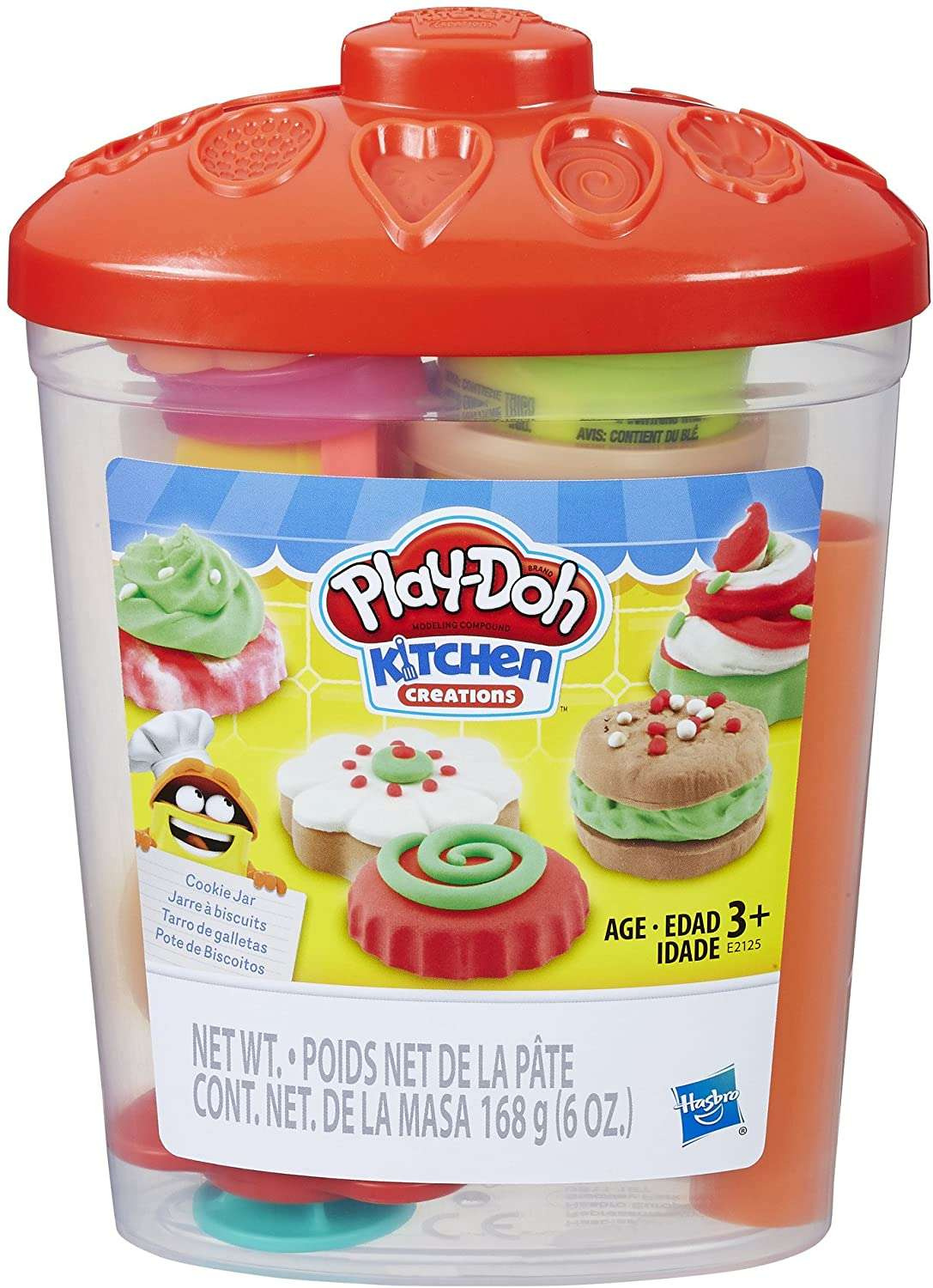 Ciastolina Play Doh Dla 2 Latka Zestaw Play Doh ciastolina Słoik ciasteczek : Humbi.pl