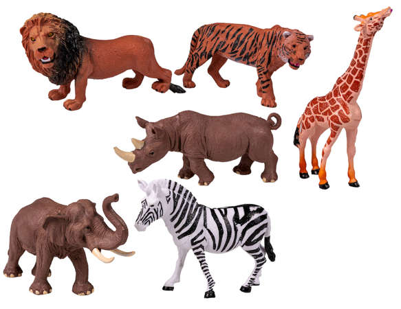Anek Zwierzęta afrykańskie zestaw 6 figurek