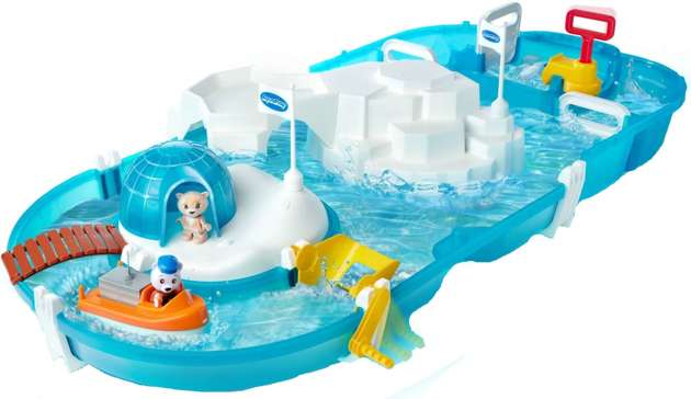 Aquaplay zestaw Tor wodny Polar + figurki