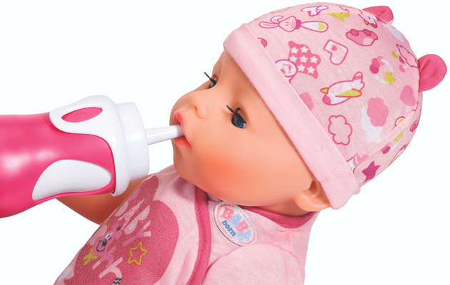 Baby Born interaktywna butelka do karmienia dla lalek dźwięk