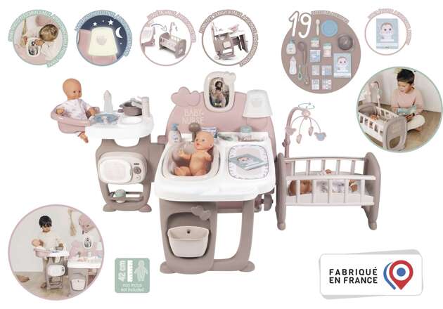 Baby Nurse Kącik Opiekunki + 19 akcesoriów