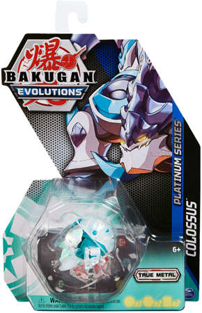 Bakugan Evolutions Platinum Series figurka Colossus + karty