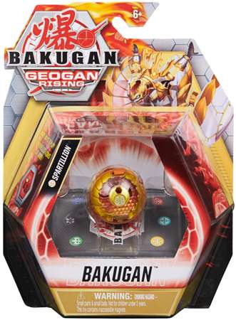 Bakugan Geogan Rising Aurelus Spartillion figurka + karty